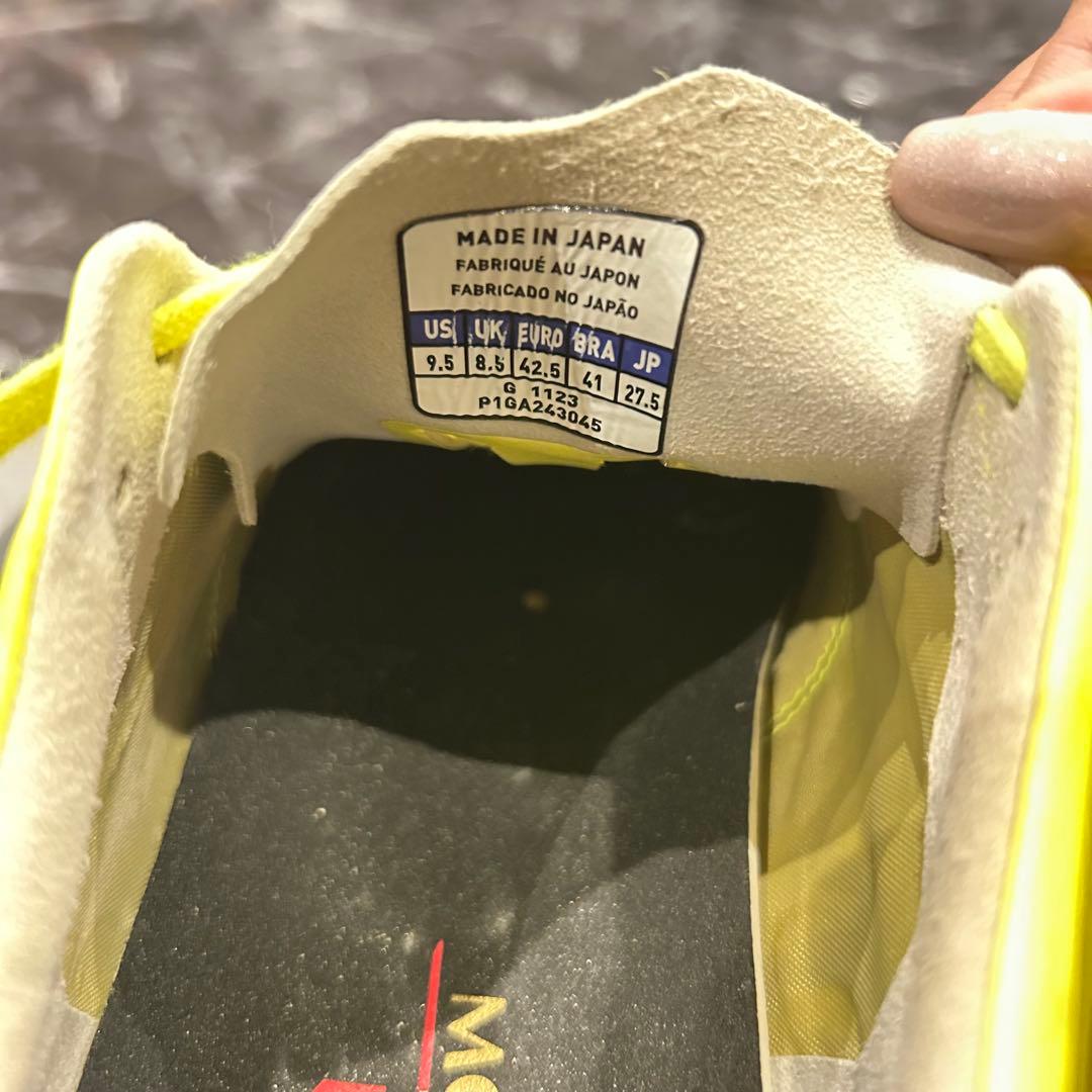 MIZUNO ミズノ モレリアネオ4 JAPAN 27.5cm イエロー