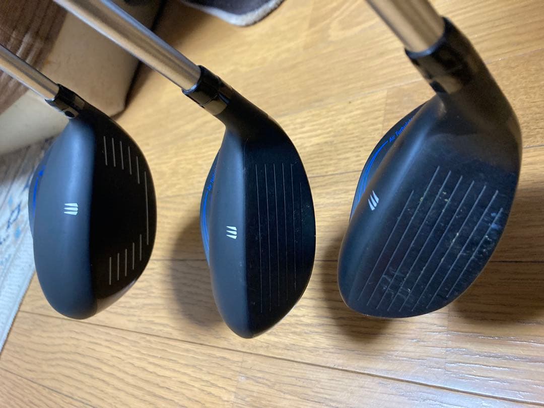 キャスコ UFO Air ヘッドカバー、キャディバッグ付きフルセット-正規品