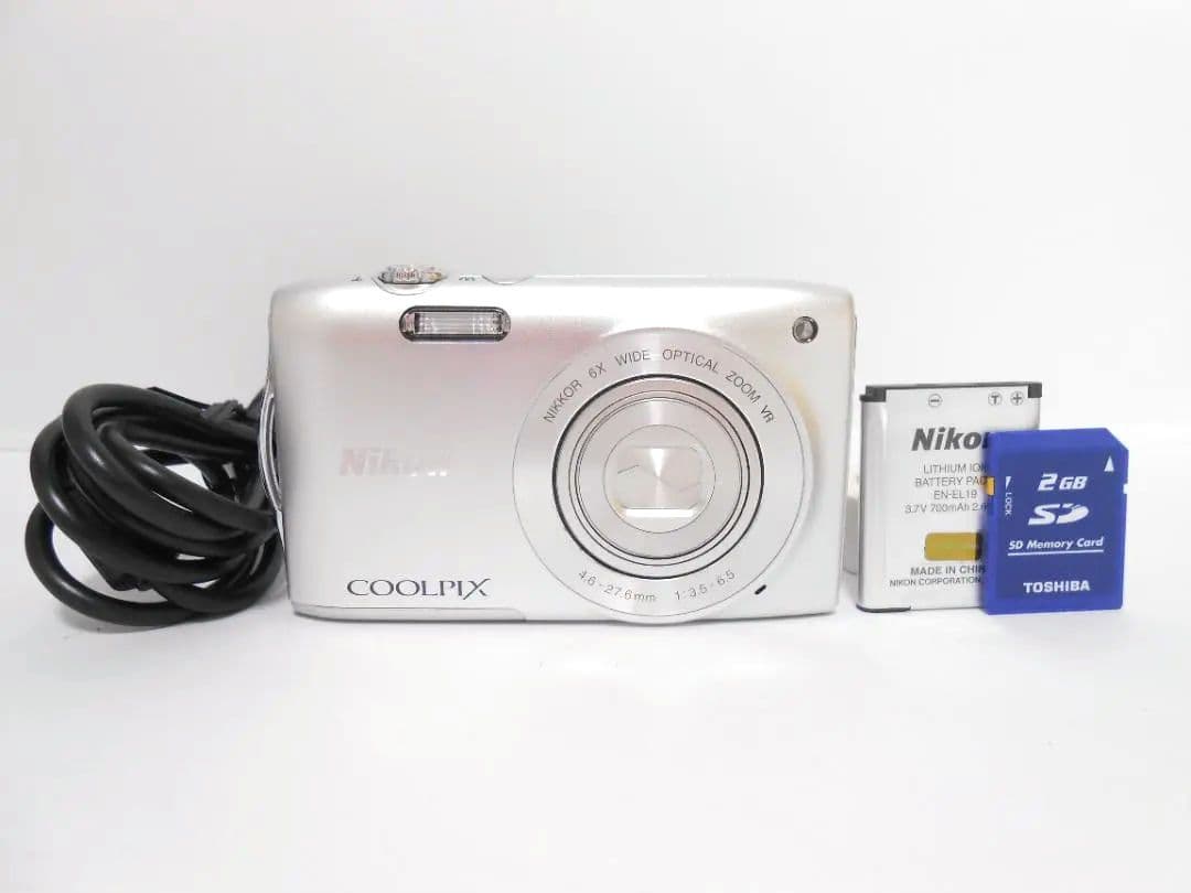【stay】　Nikon COOLPIX S3300 シルバー Amazon.com : Nikon Coolpix S3300 16 Megapixel Digital Camera