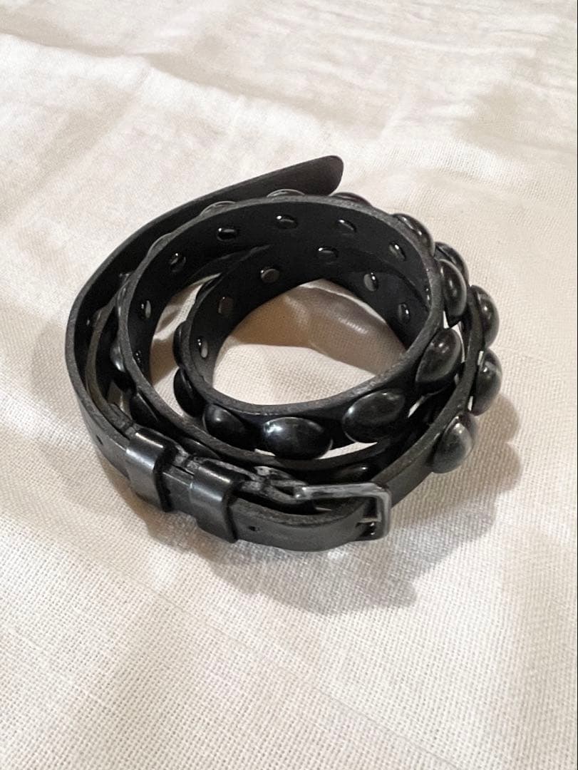 ANN DEMEULMEESTER スタッズ・ロングベルト ANN DEMEULMEESTER スタッズ・ロングベルト ANN DEMEULMEESTER