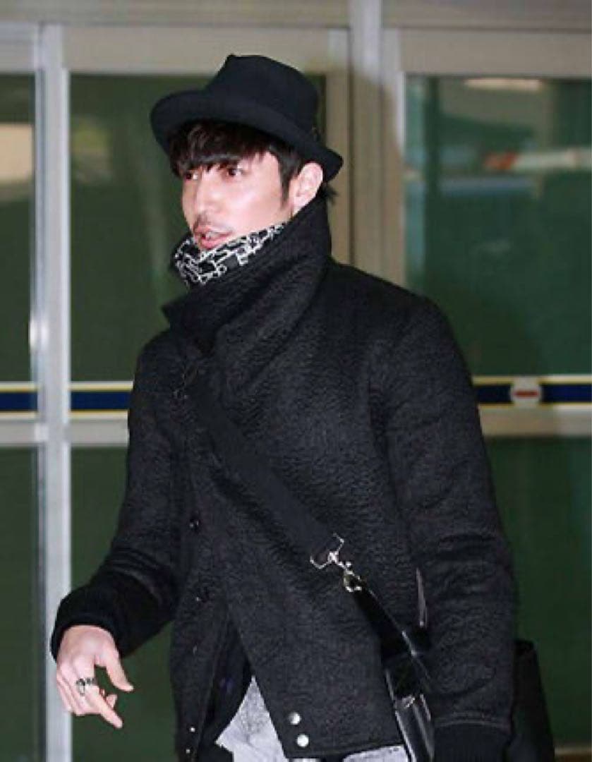 Dior Hommeディオールオム 09awモヘヤ混ラップブルゾン44◇ブラック