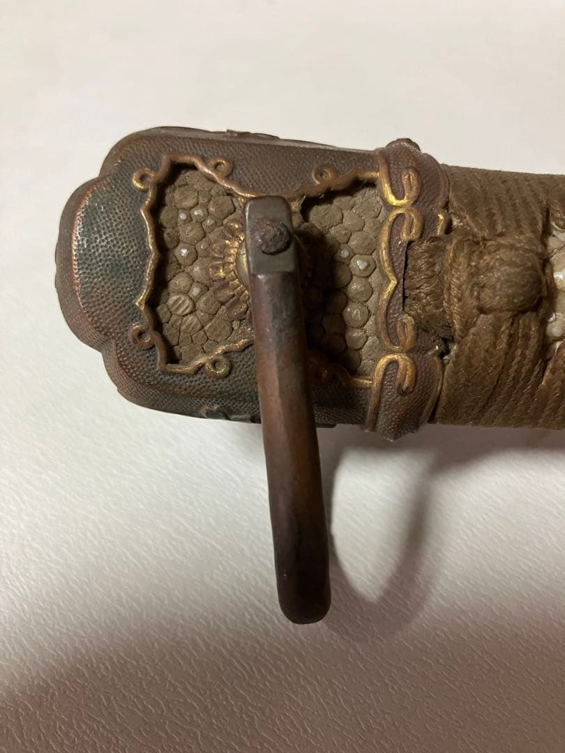 限界値下げ 陸軍 軍刀 柄