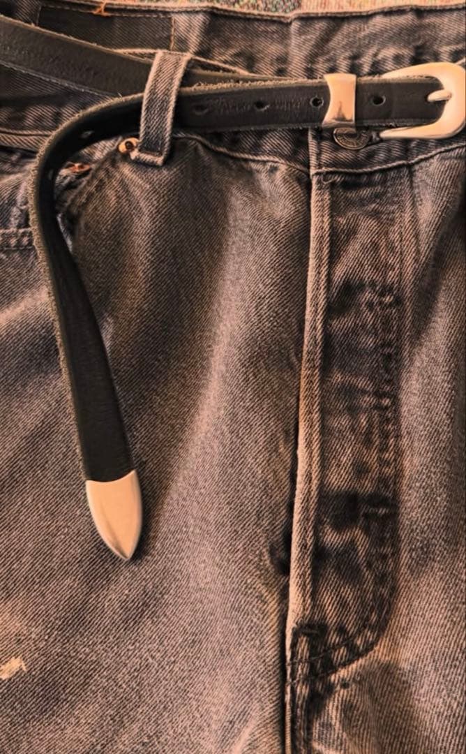 Deci Choromexcel narrow western belt OVY - メルカリ