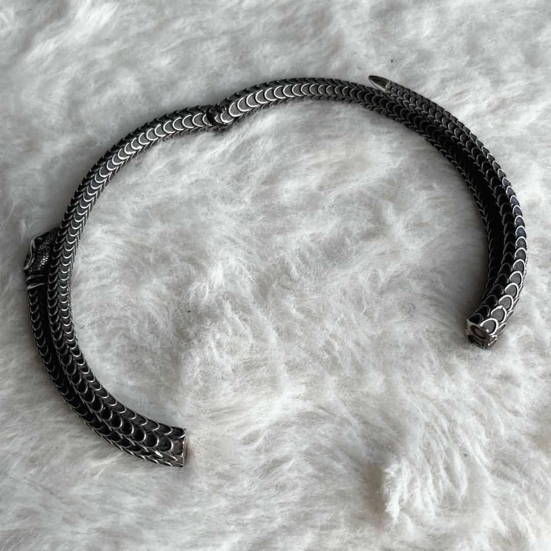 美品】 GUCCI グッチ ブレスレット バングル スネーク 蛇 ヘビ - メルカリ