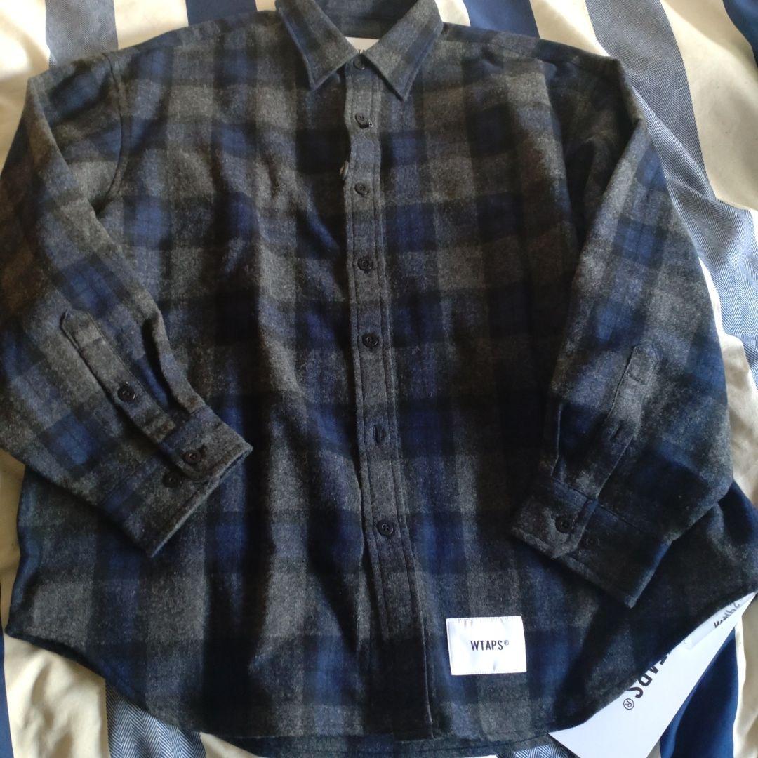 トップス wtaps 25aw TXT 01LS WOPL TWEED NAVY WTAPS＞TXT 01 / LS / WOPL. TWEED. TEXTILE. OF | MAKES ONLINE STORE
