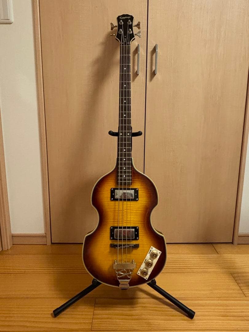 epiphone ビオラベース バイオリンベース Amazon | Epiphone Viola Bass Vintage Sunburst バイオリンベース