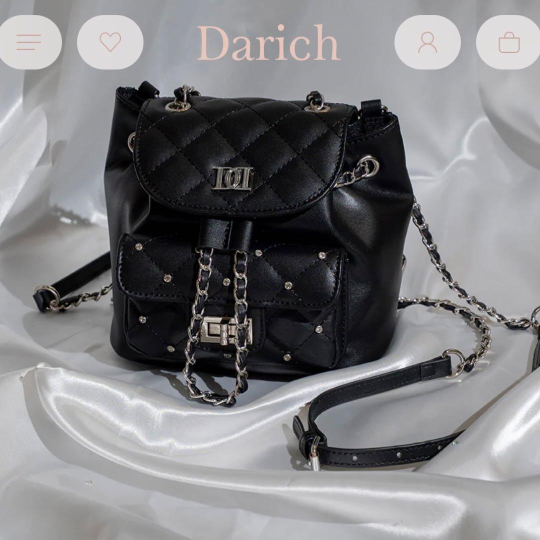 darich キルティングビジューミニリュック キルティングビジューミニリュック（バックパック/リュック）｜Darich