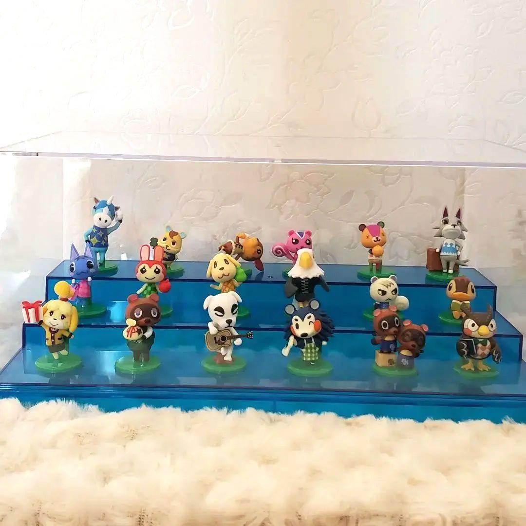 チョコエッグ フィギュア どうぶつの森 ケース付き - メルカリ