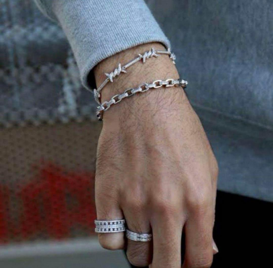 AVALANCHE アヴァランチ 有刺鉄線 ブレスレット シルバー925 - メルカリ