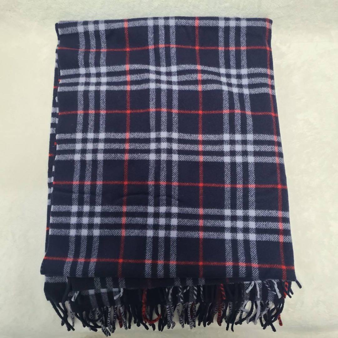 Burberrys】マフラー ストール ノバチェック 大判 カシミヤ5%