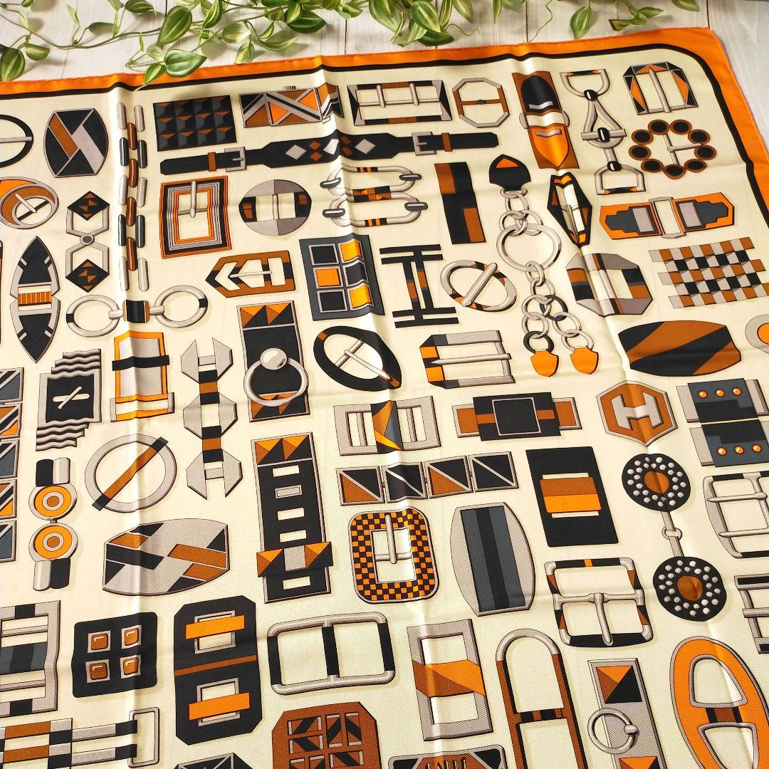☘️美品☘️　エルメス　CARRE EN BOUCLES　スカーフ カレ90 楽天市場】HERMES エルメス Carre 90 Scarf カレ90 スカーフ シルク100