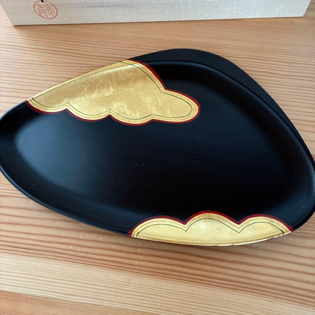 平安 象彦 蛤形 銘々皿 5枚 象彦漆器 平成象彦 高級 漆芸 - メルカリ