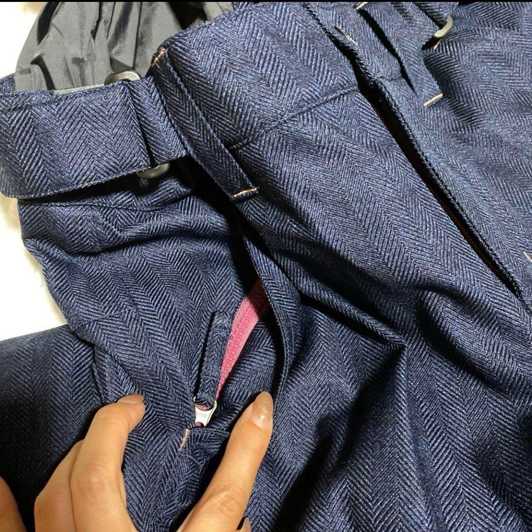 ✨美品未着用✨スノーボード用ウェア M 女性用 ネイビー 花柄 SISTAJ