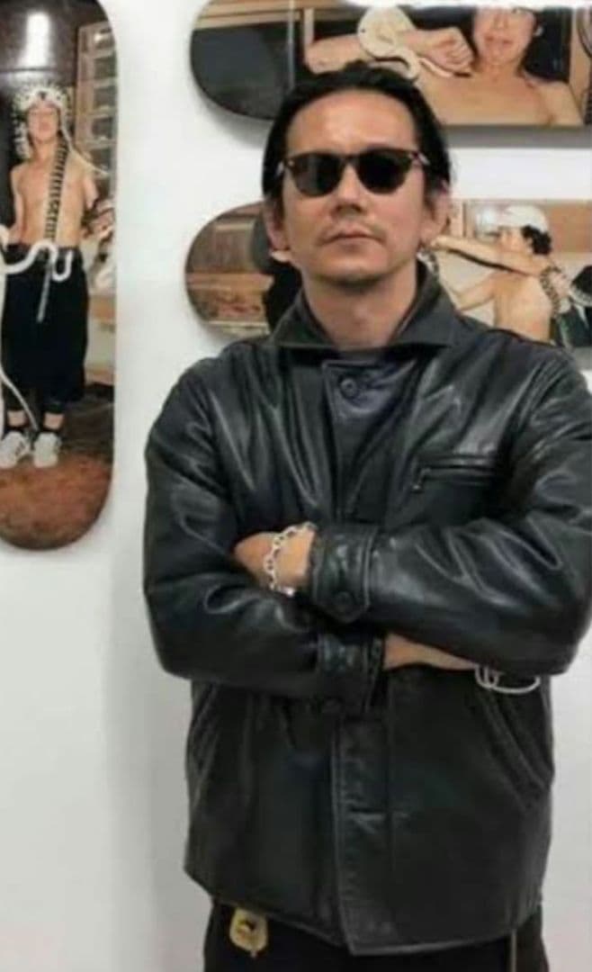 美品 野村訓市さん着 90S Banana Republic レザーカーコート - メルカリ