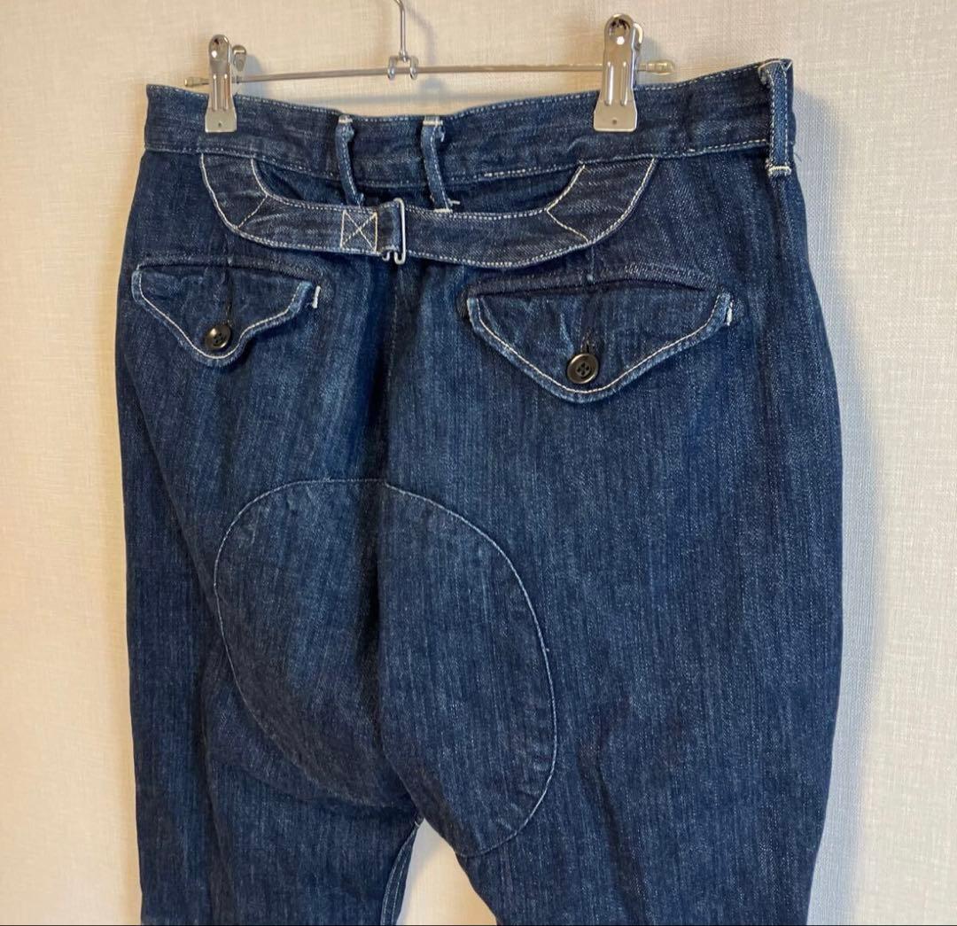 キャピタル KAPITAL ジーンズ ジョッパーズパンツ ボタンフライ L