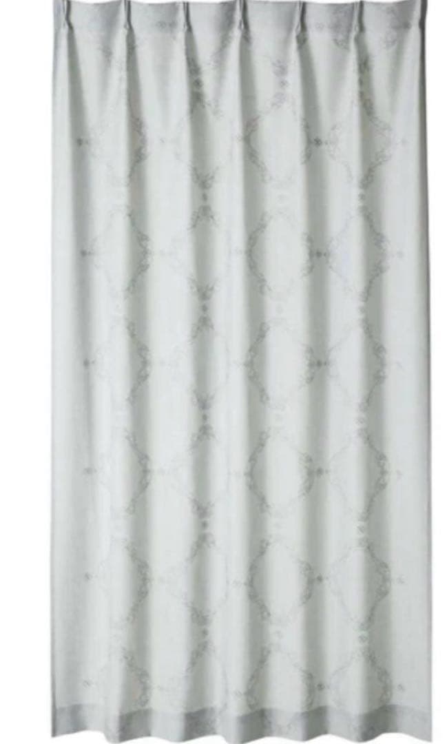 フランフラン カーテン 刺繍がレア 2枚 100×200 高級