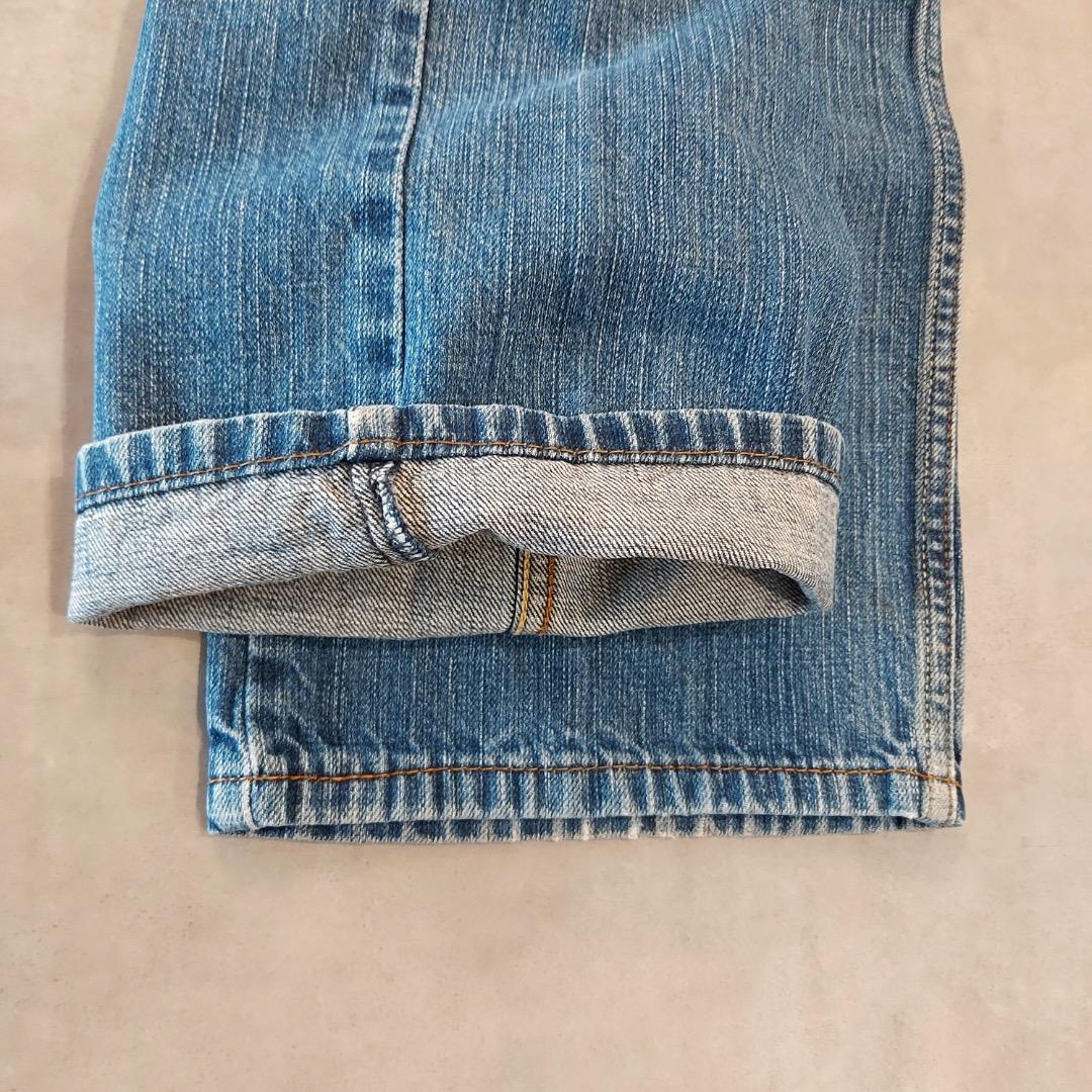 リーバイス569 Levis W32 ブルーデニム 青 ボトム 古着 18376
