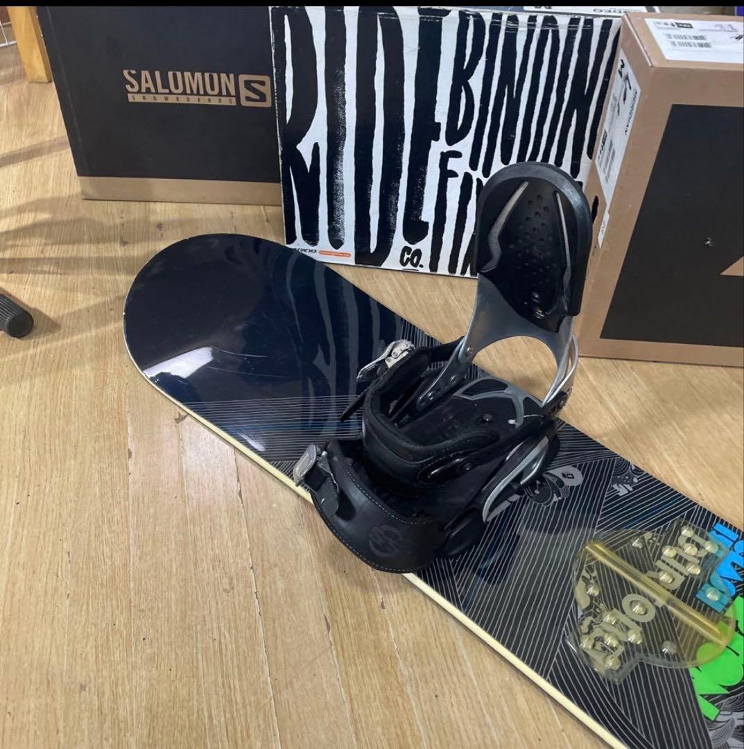 初心者おすすめ】BURTON CLASH 151cm × DRAKE セット