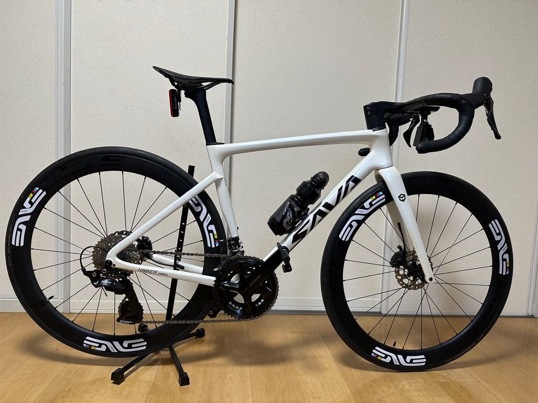 SAVA ロードバイクSサイズ ホワイト 付属品付き 最終価格】早いもの