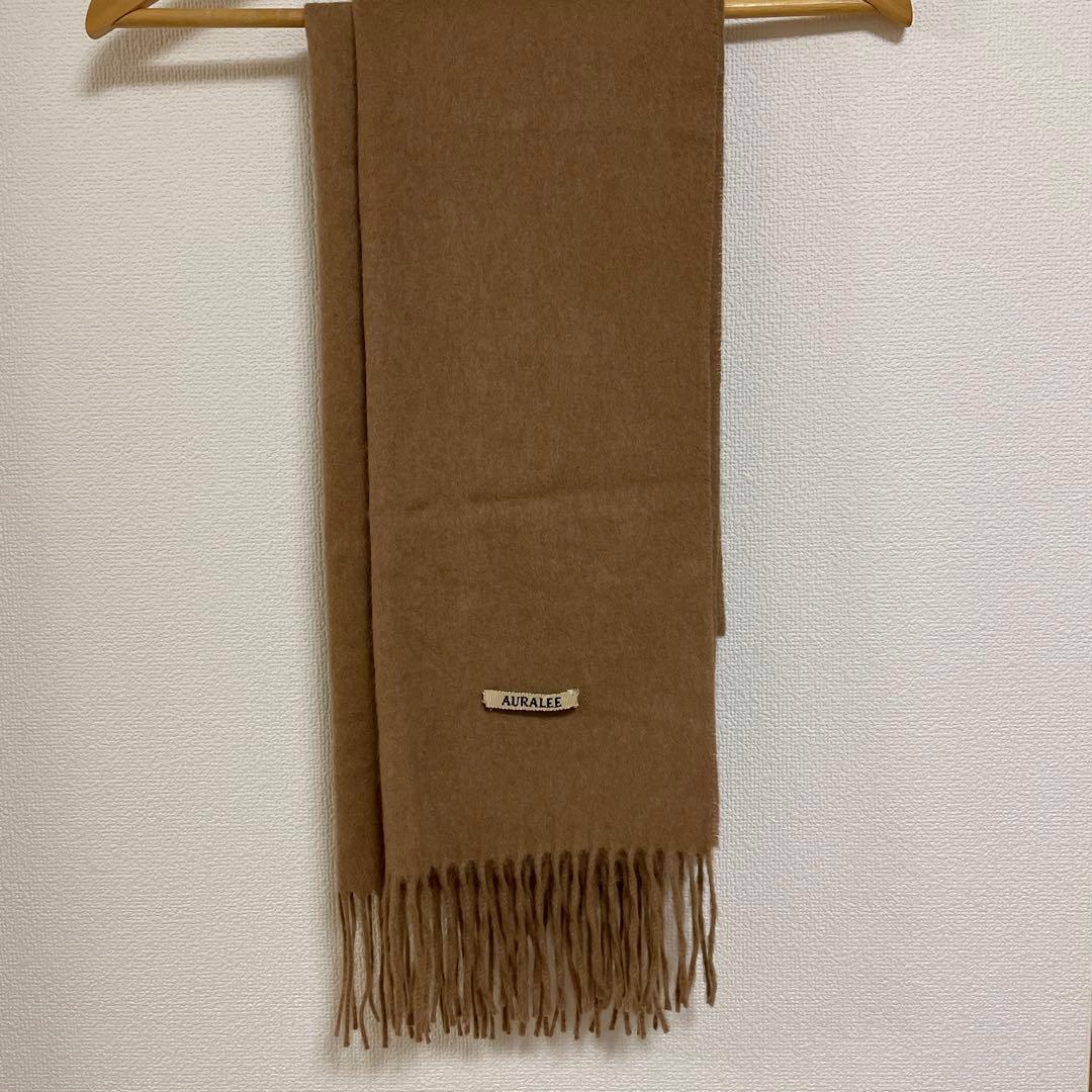 AURALEE マフラー ベビーキャメル 大判 楽天市場】AURALEE オーラリー