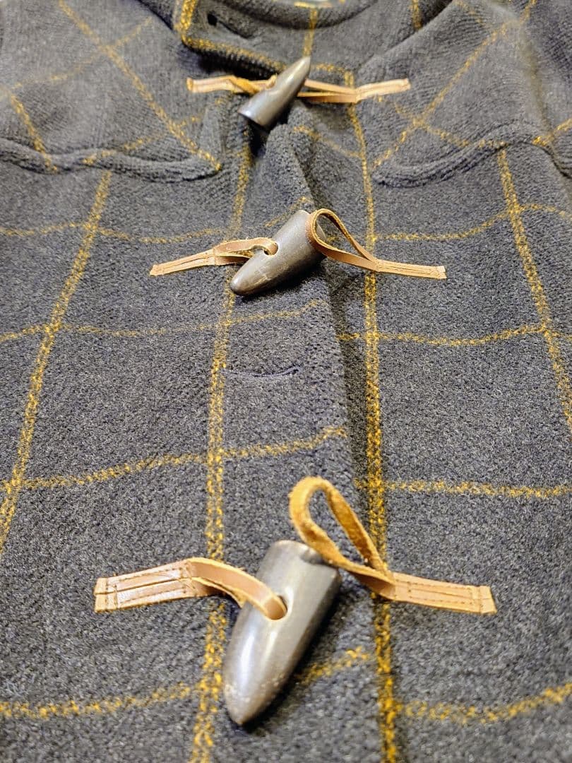 グレンフェル grenfell ヘリンボーン ダッフル ダッフルコー