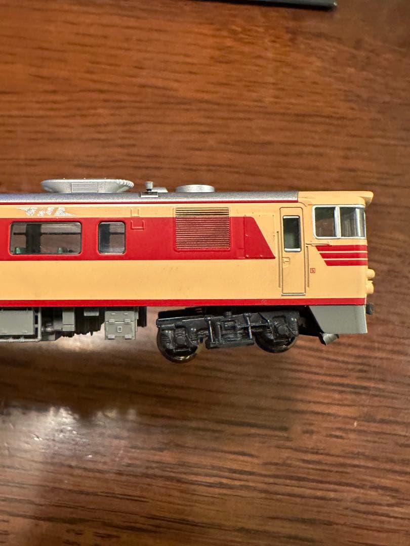 KATO キハ82系10連 くろしお 室内灯付 細密化加工 軽ウエザリングあり