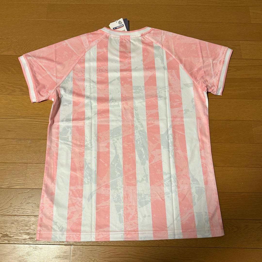 Victor バドミントンTシャツ サイズL アントンセンモデル - メルカリ