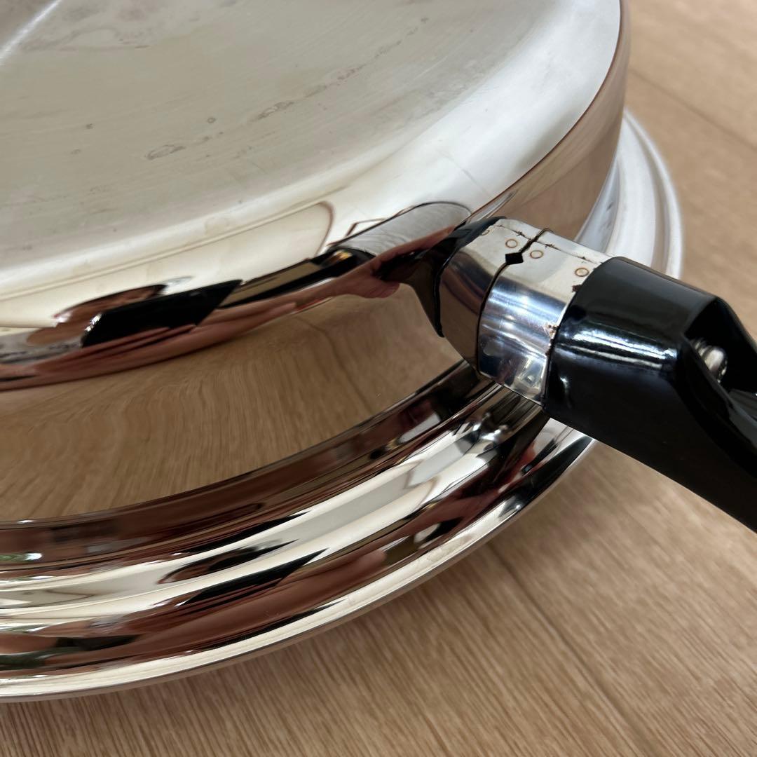 pal 無水鍋　蓋付きフライパン 30cm 《IH非対応》