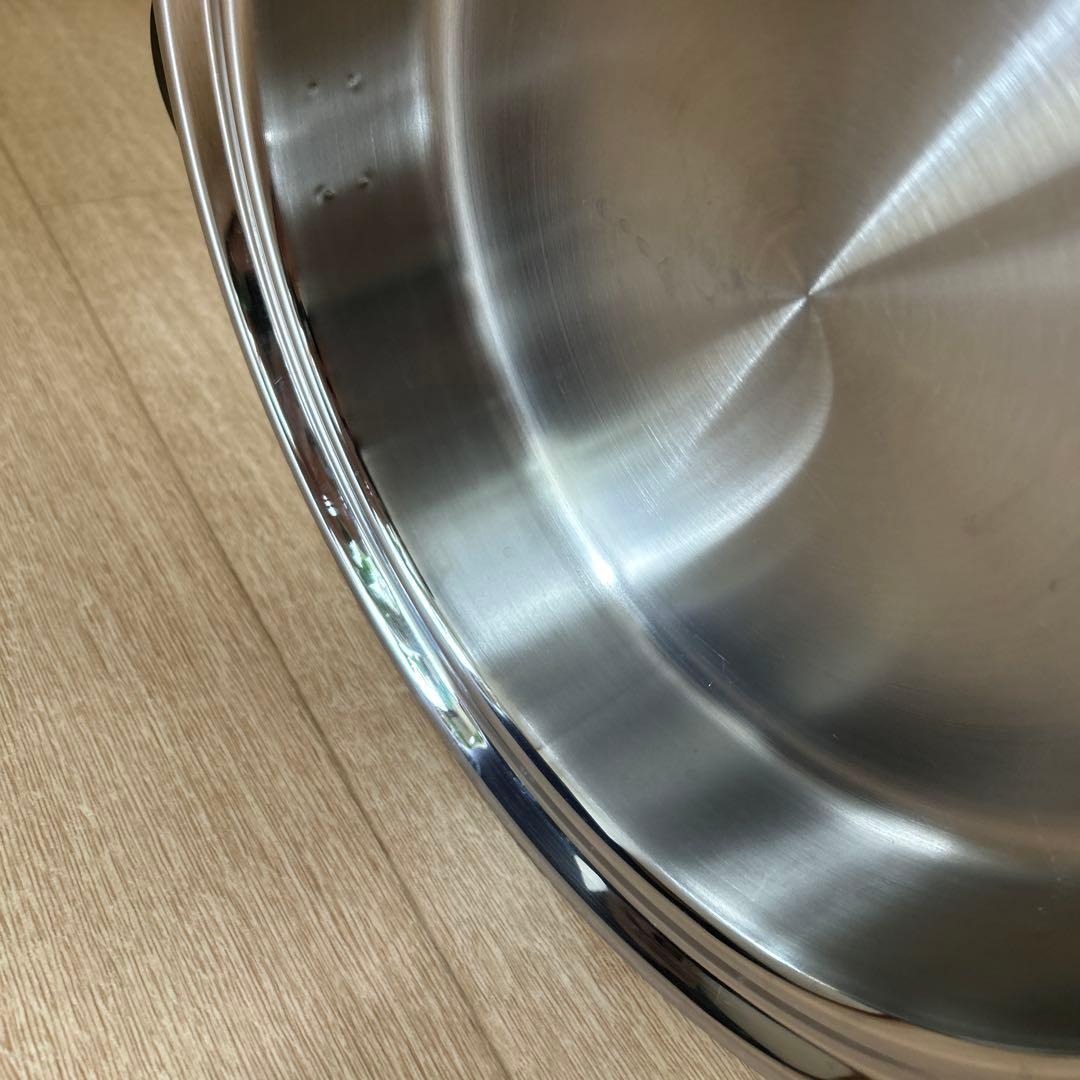 pal 無水鍋　蓋付きフライパン 30cm 《IH非対応》