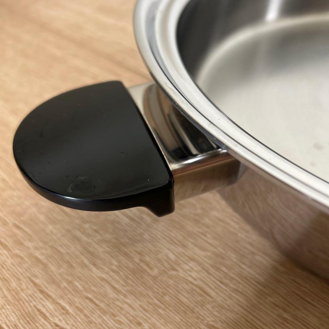 pal 無水鍋　蓋付きフライパン 30cm 《IH非対応》