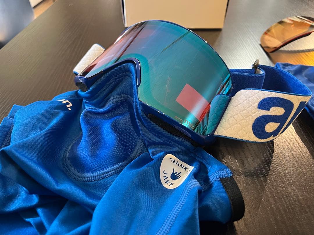 非売品】【激レア】BURTON anon M6ゴーグル 交換レンズ.マスク付き