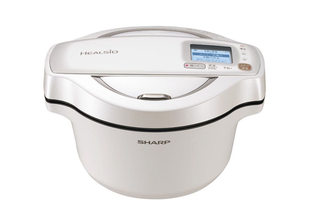 SHARP ヘルシオ ホットクック SHARP ヘルシオ ホットクック KN-HW16G 2〜4人用 1.6L容量 ホワイト