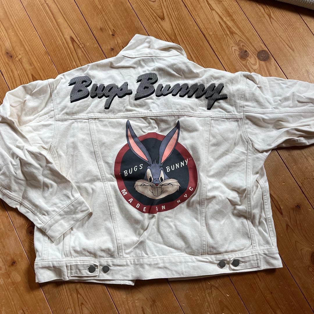 BugsBunnyルーニー・テューンズ バックスバニーGU×WBデニムジャケット