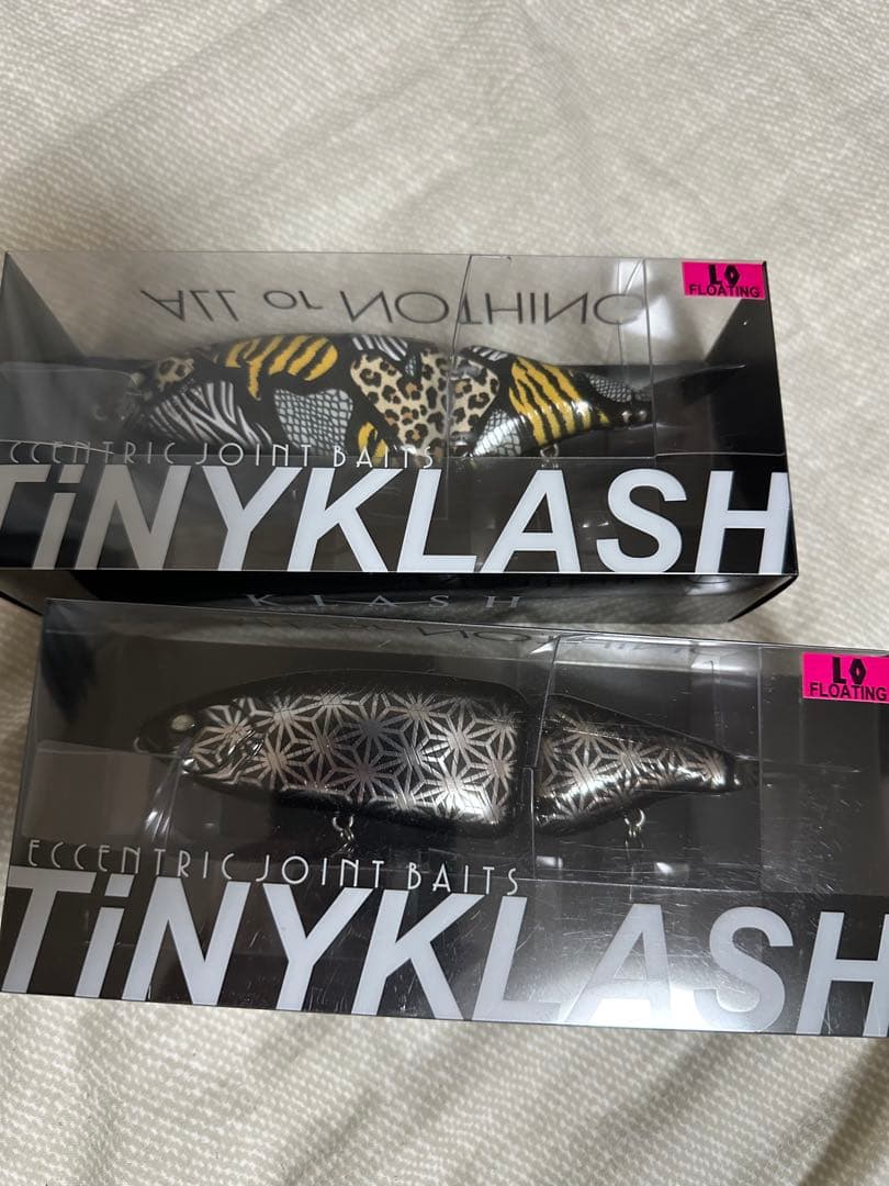 【新品】TINY KLASH 2個セット ルアマガ 限定 タイニークラッシュ 2月27日よりタイニークラッシュ・ルアマガオリジナルカラーの抽選販売