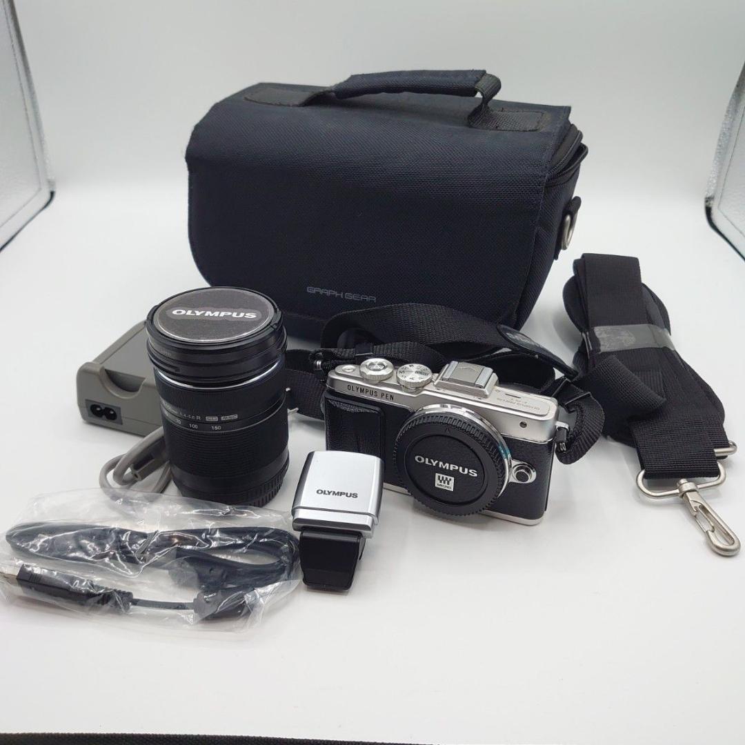 OLYMPUS PEN Lite E-PL7 ブラックミラーレス一眼カメラ E-PL7 ミラーレス一眼カメラ 14-42mm EZレンズキット PEN Lite