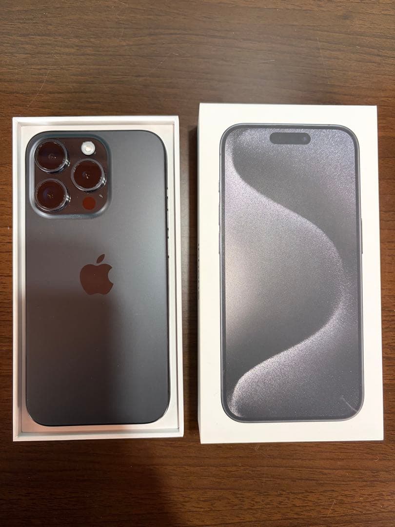【バッテリー85%】 iPhone15pro 128GB ブラックチタニウム Amazon.com: Apple iPhone 15 Pro, 128GB, Black Titanium - T-Mobile