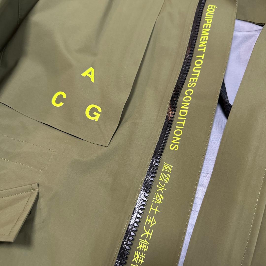 NIKE ACG モッズコート オリーブ ヒューエロルソン アクロニウム L