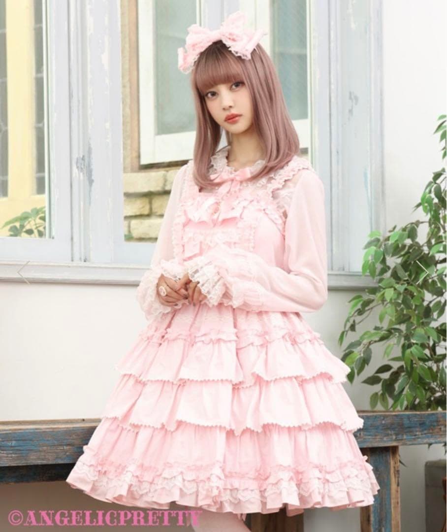 Angelic Pretty ジャンパースカート ピンク