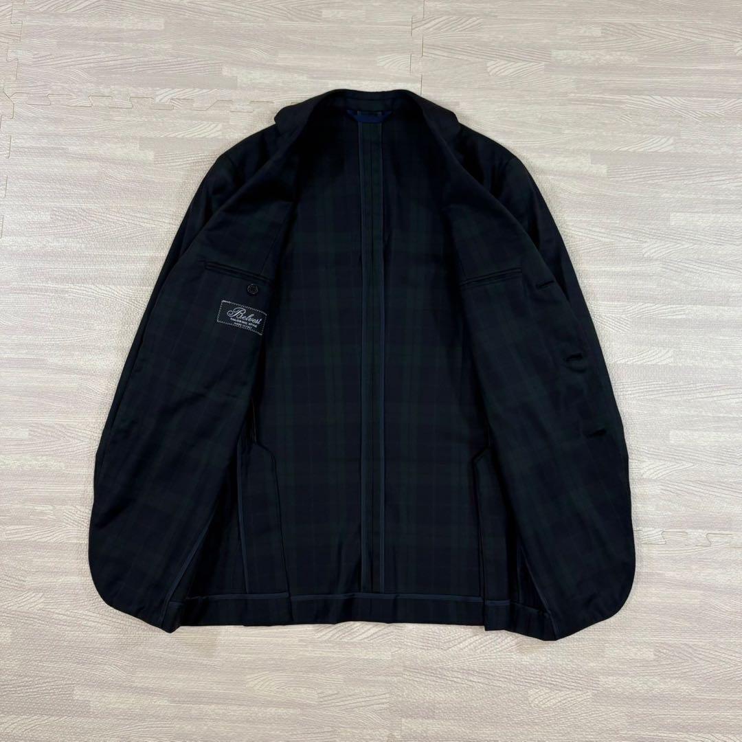 美品✨ベルベスト 近年モデル ジャケット チェック ブラックウォッチ