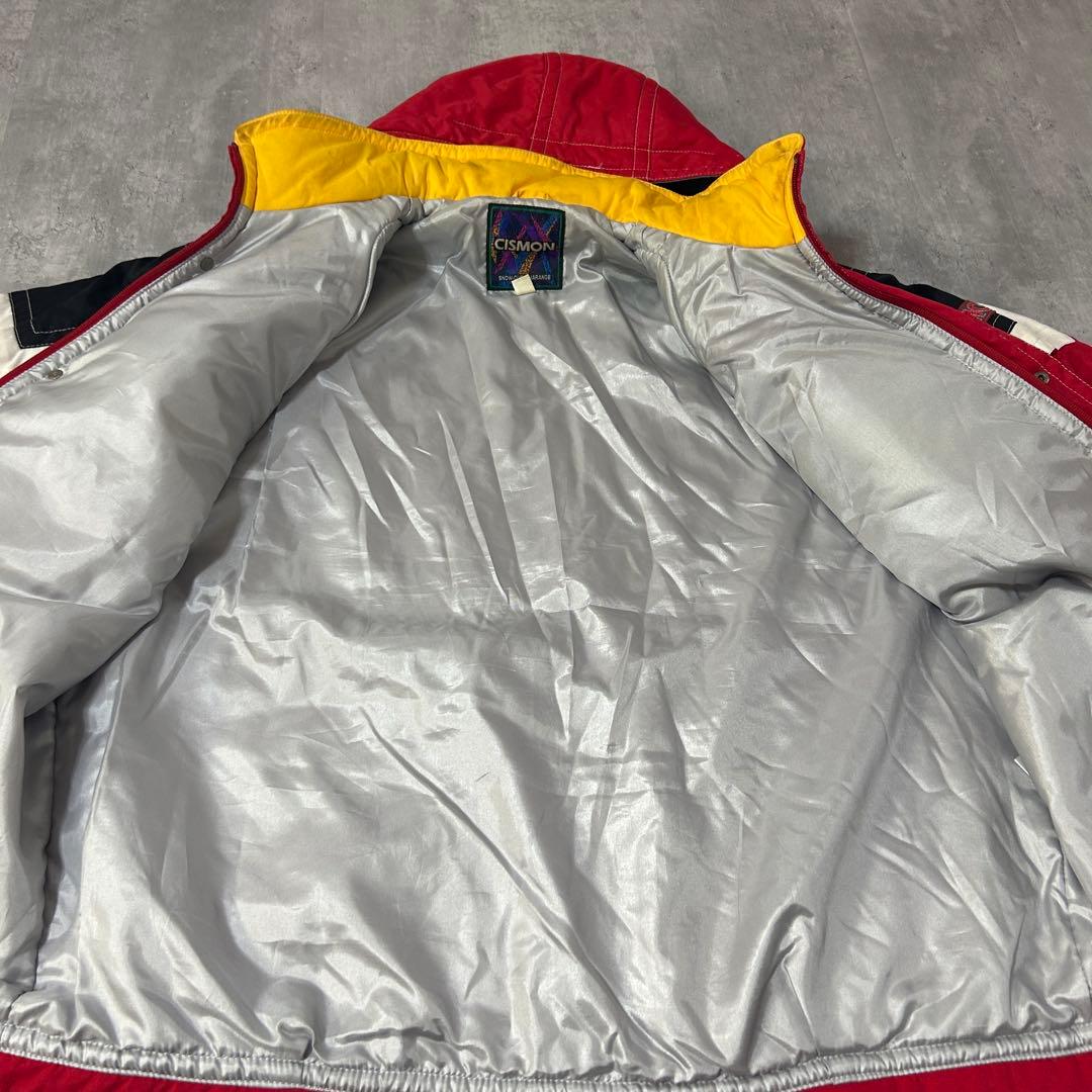 Z189【XL】CISMON スキーウェア 上下セット 90s レトロ 良品