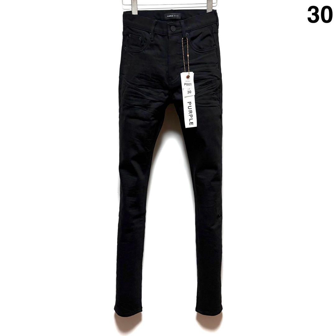 新品 PURPLE BRAND P001 ブラックスキニーデニム 30 - メルカリ