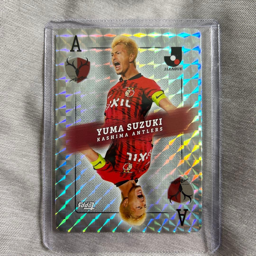 topps 鈴木優磨　1/1 topps Jリーグ 鈴木優磨 鹿島アントラーズ - メルカリ