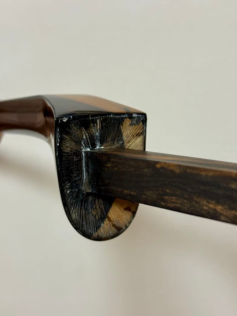 バ*ナ様 沖縄三線 【希少材八重山黒木】真壁型 糸洲作