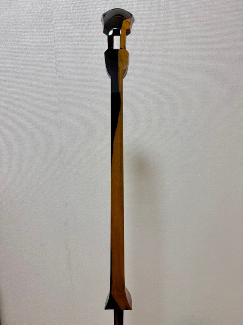 バ*ナ様 沖縄三線 【希少材八重山黒木】真壁型 糸洲作