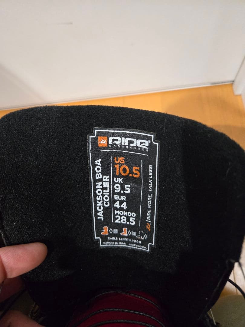 RIDE JACKSON BOA COILER スノボ ブーツ 28.5cm
