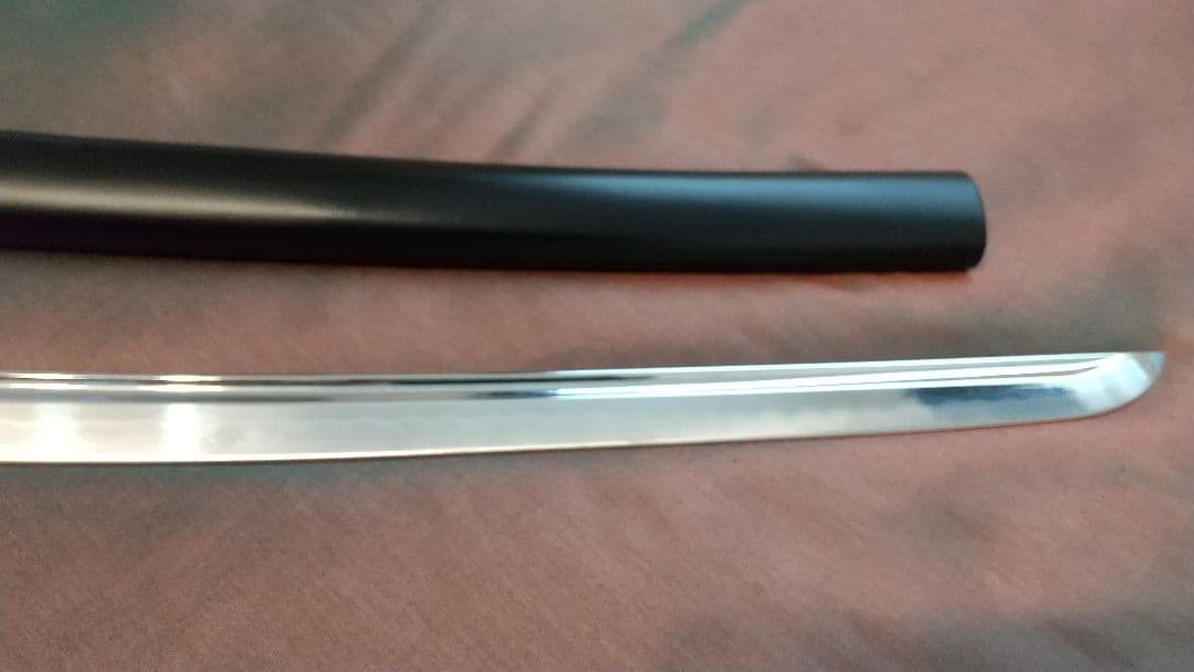 二尺四寸二分】 居合刀 樋入り 長刀 透かし鍔 模造刀 武具 拵え