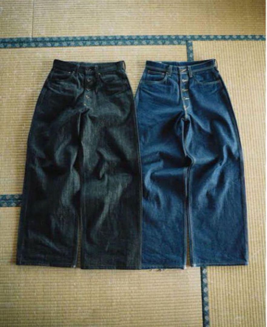 血圧さん着用 ballsy brothers×lee denim Lインディゴ