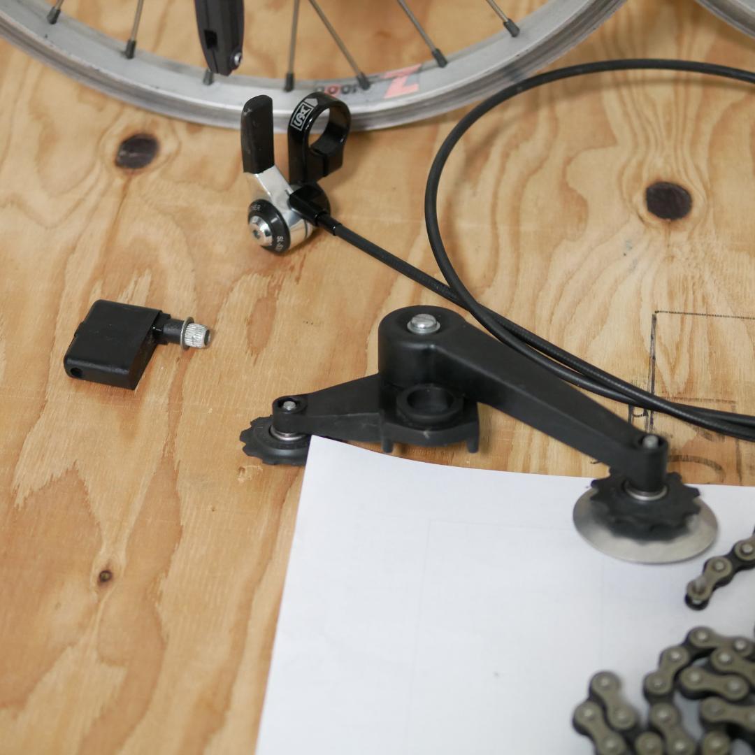 brompton 内装3速 ホイール チェーンテンショナーなど