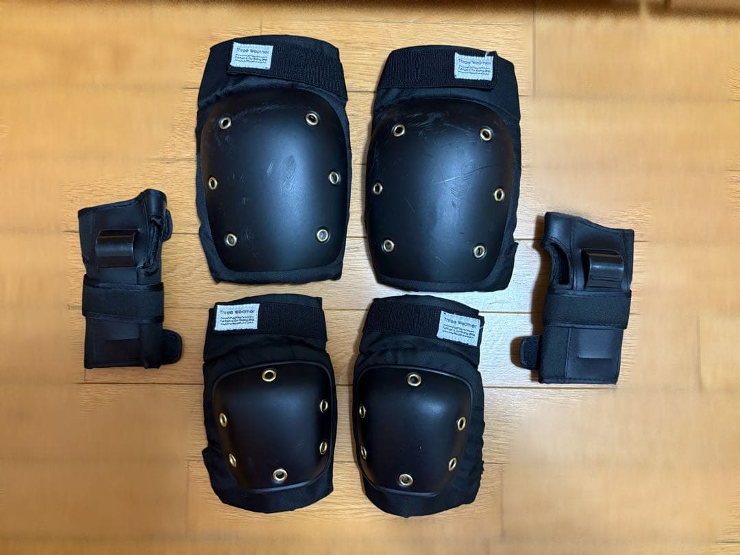 ヘルメット、プロテクター付き】スケボー コンプリート 一式(女性