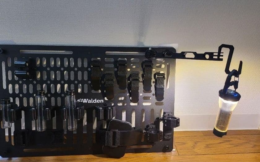 ○アーム付き○46～50L アルミコンテナ用 L サイズ 上蓋パネル 穴あけ対応